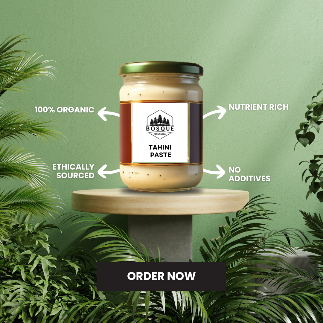 BOSQUE Organic Tahini Paste - Salted & Unsalted